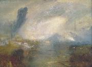 Joseph Mallord William Turner The Thames above Waterloo Bridge oil painting reproduction
